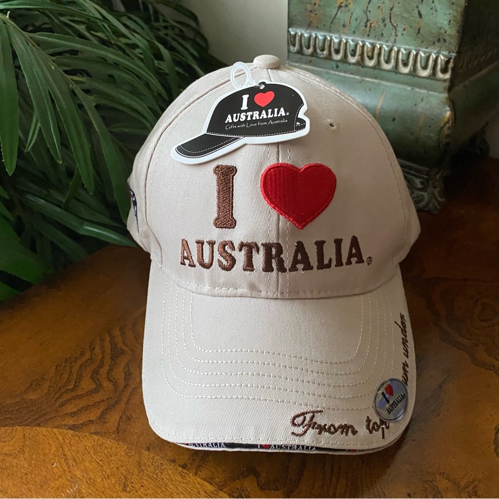 I Heart Australia Adjustable Cap